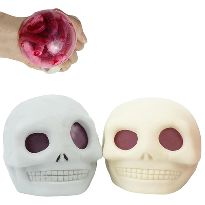 Calavera Antiestrés Con Ojos Saltones